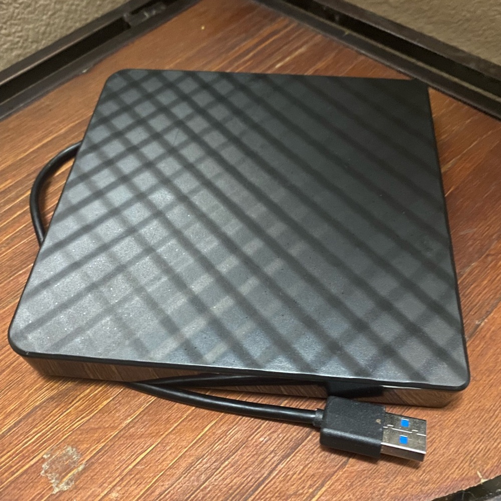 Black External USB CD/DVD Drive